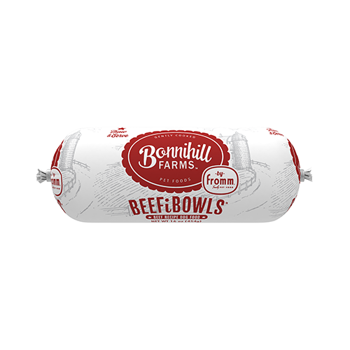 Bonnihill Farm BeefiBowls Beef Recipe Frozen Dog Food