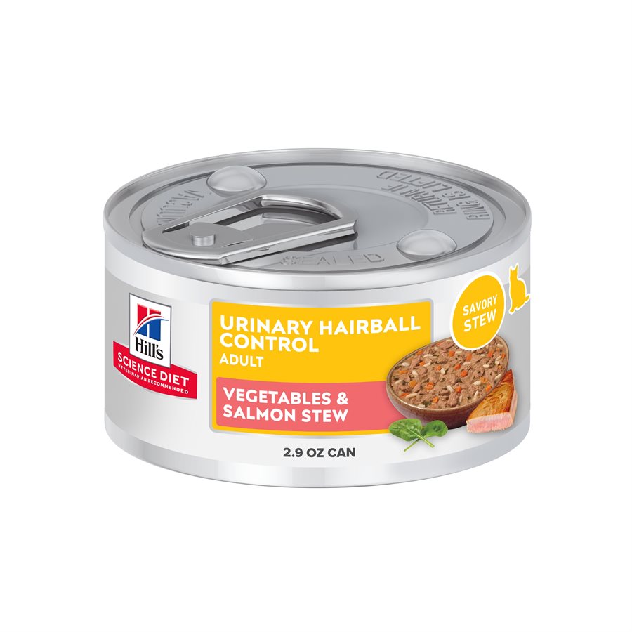 Science Diet Feline Can Urinary Hairball Vegetable And Salmon