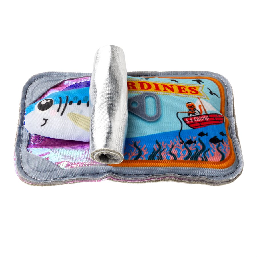 Kong Cats Crackles Sardine Toy
