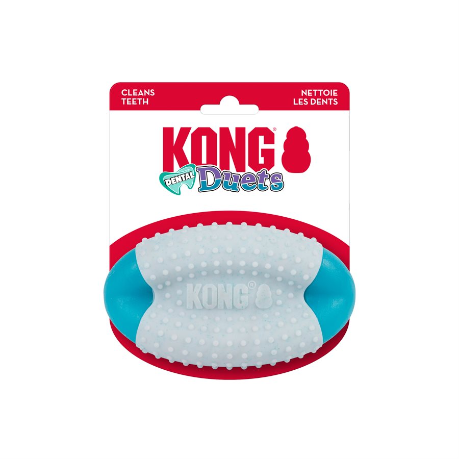 Kong Dental Duos Football Dog Toy