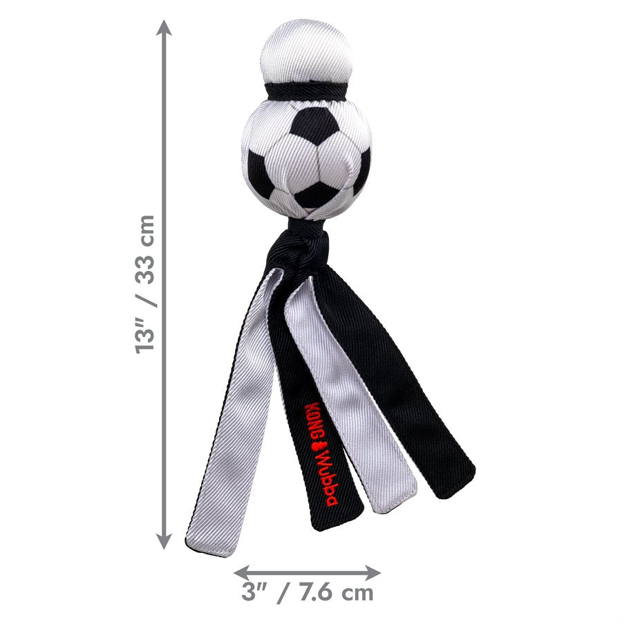KONG Wubba Sport Soccer Ball Dog Toy