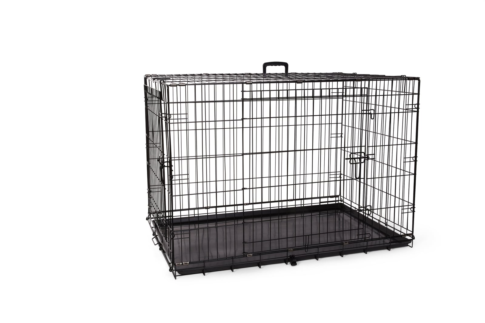 Bud'Z Deluxe Dog Crate With Double Door