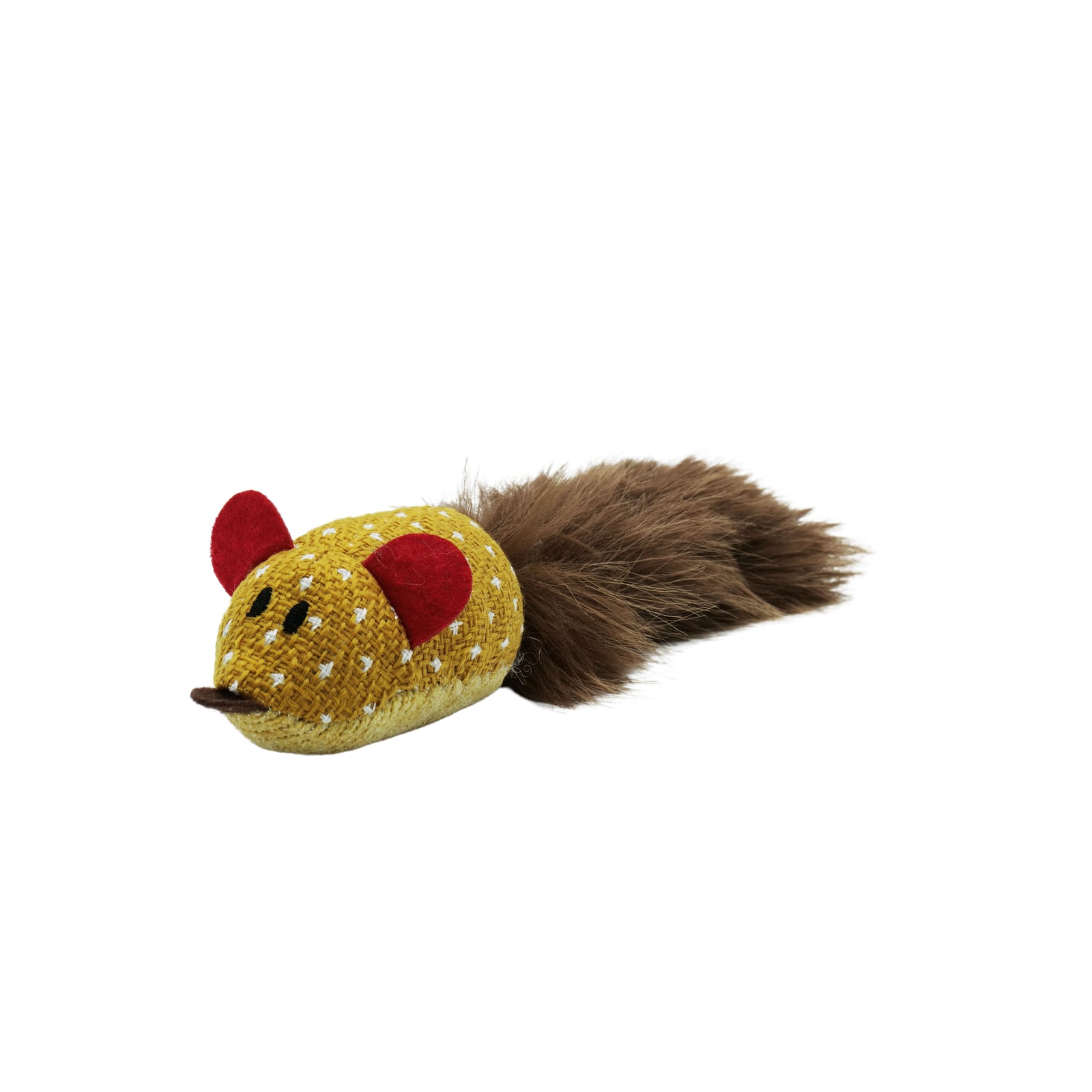 Bud-Z Cat Toy With Catnip Tube With Silky Tail Mouse