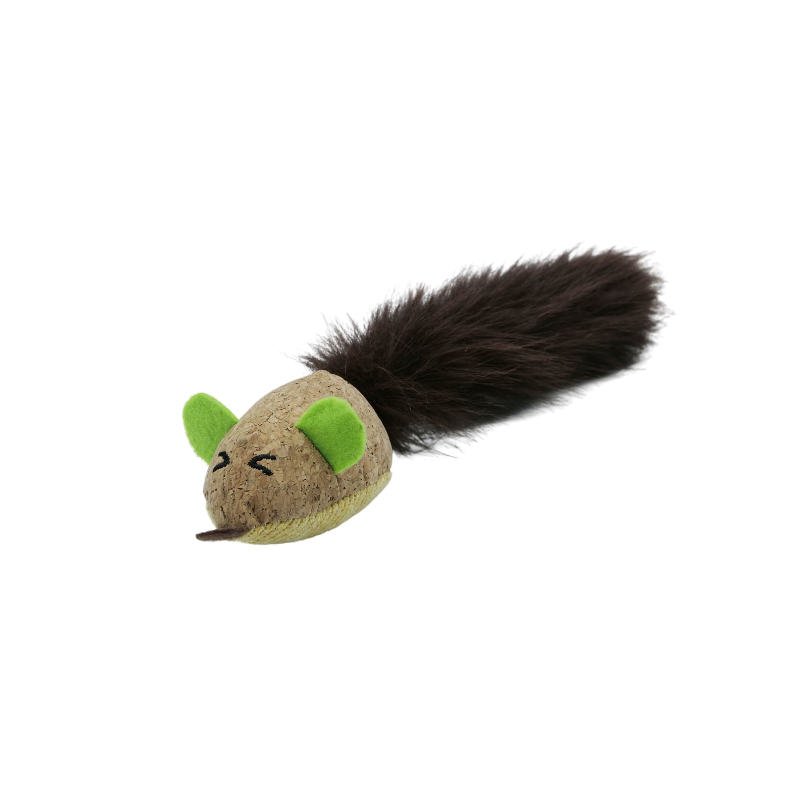 Bud-Z Cat Toy With Catnip Tube With Silky Tail Mouse