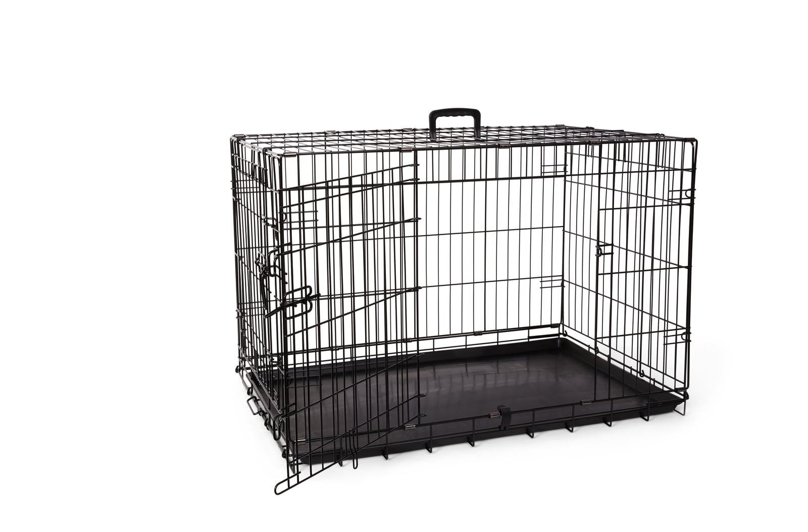 Bud'Z Deluxe Dog Crate With Double Door