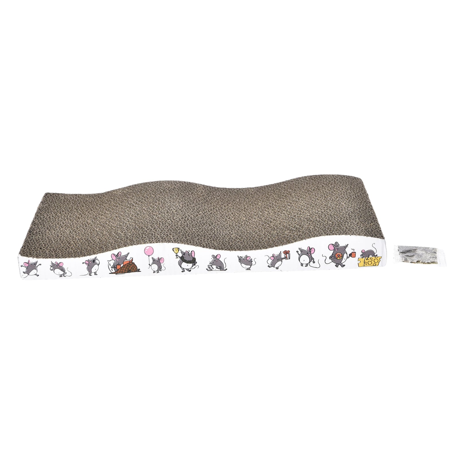 Bud-Z Cat Scratch Box With Catnip Mouse