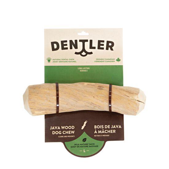 Dentler Java Wood Dog Chew Wild Nature Flavour - Medium - Chew Products - Dentler Natural Chews - PetMax Canada