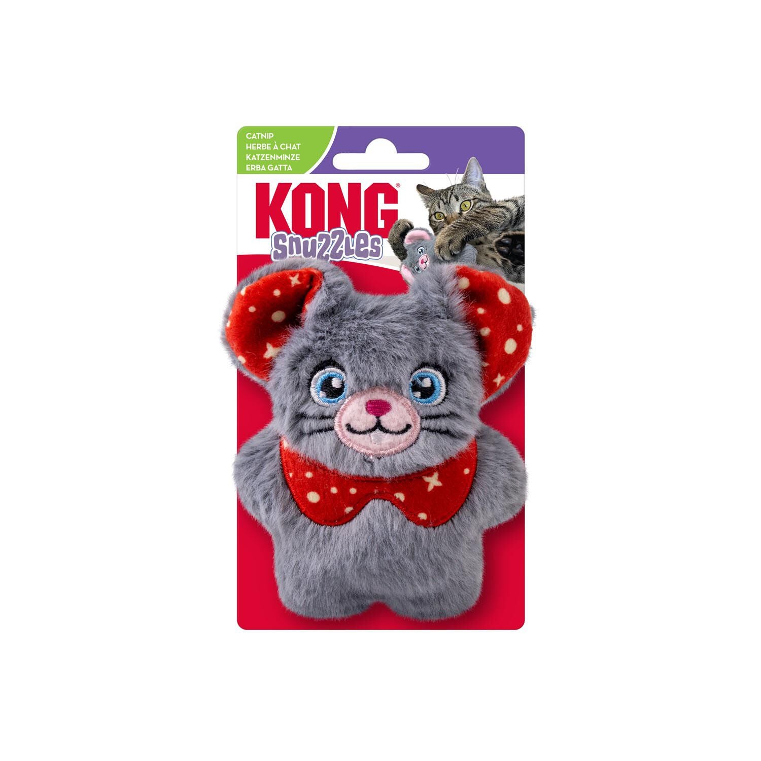 Kong Holiday Snuzzles Mouse Cat Toy
