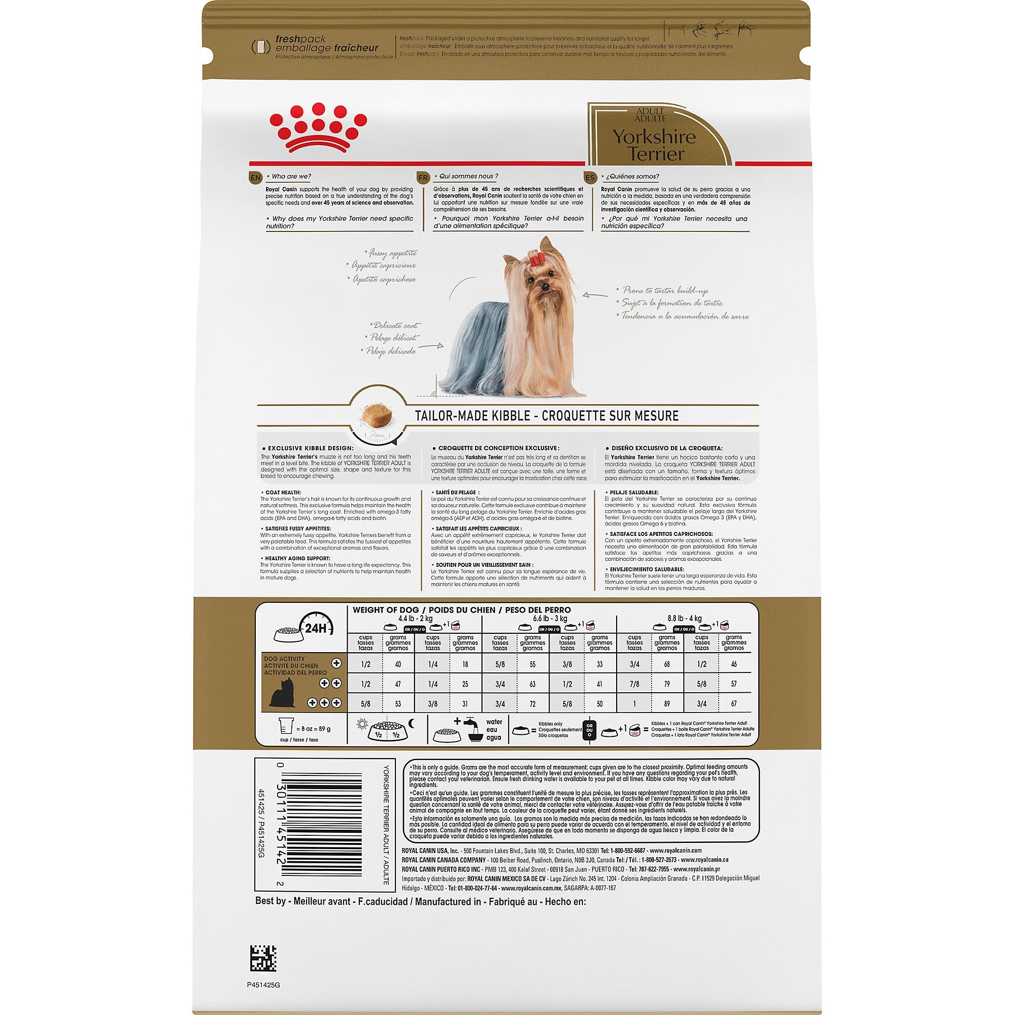 Royal Canin Nourriture pour chien Yorkshire Terrier