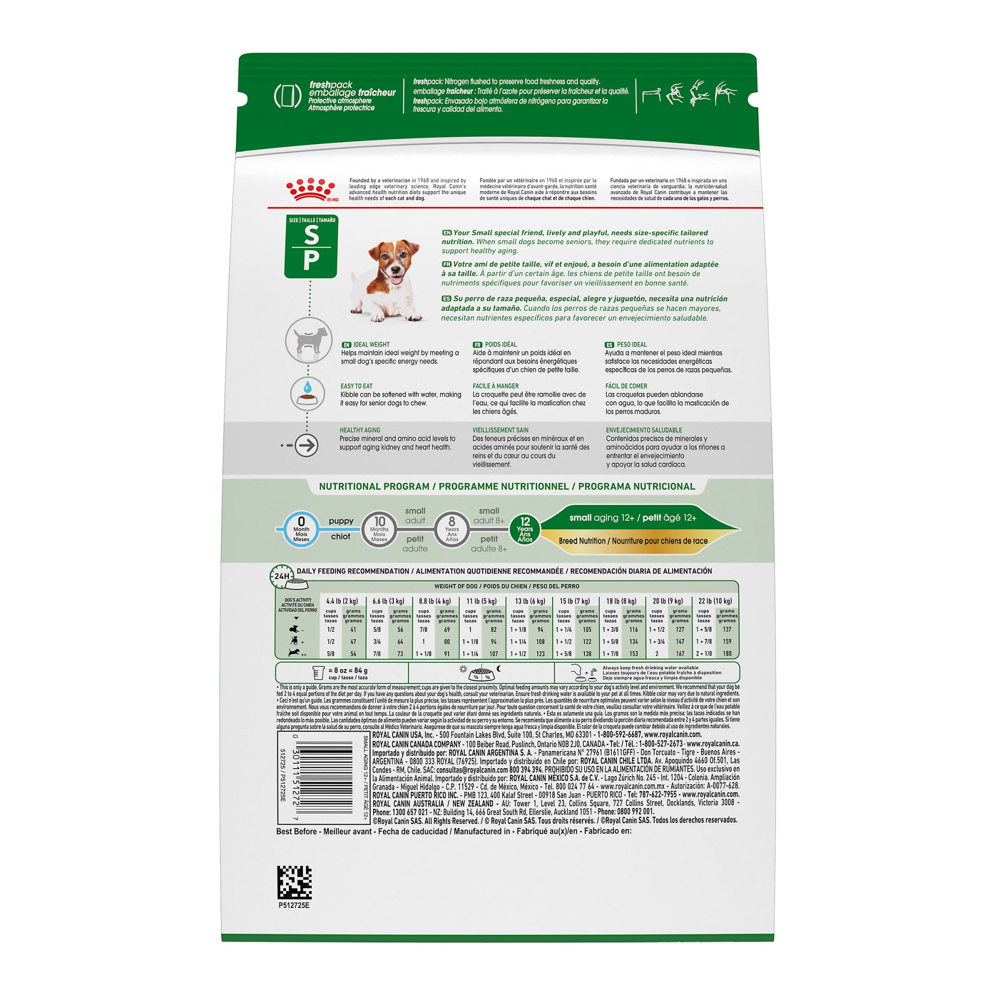 Nourriture pour chiens Royal Canin Small Ageing 12+