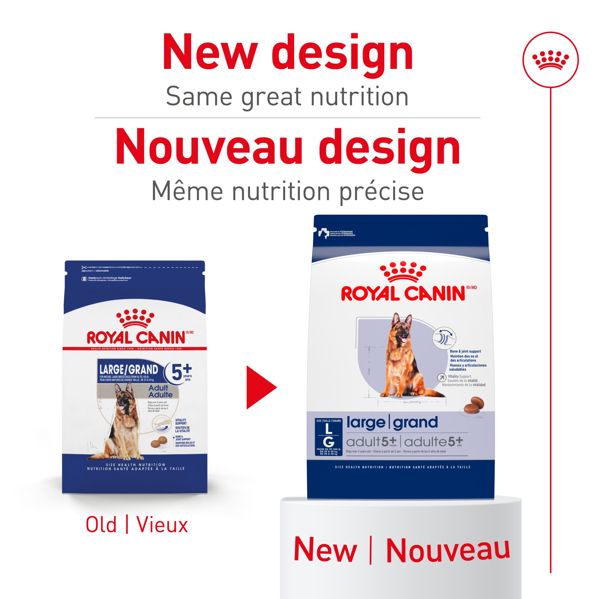 Royal Canin Nourriture pour chien Large Aging Care Adult 5+