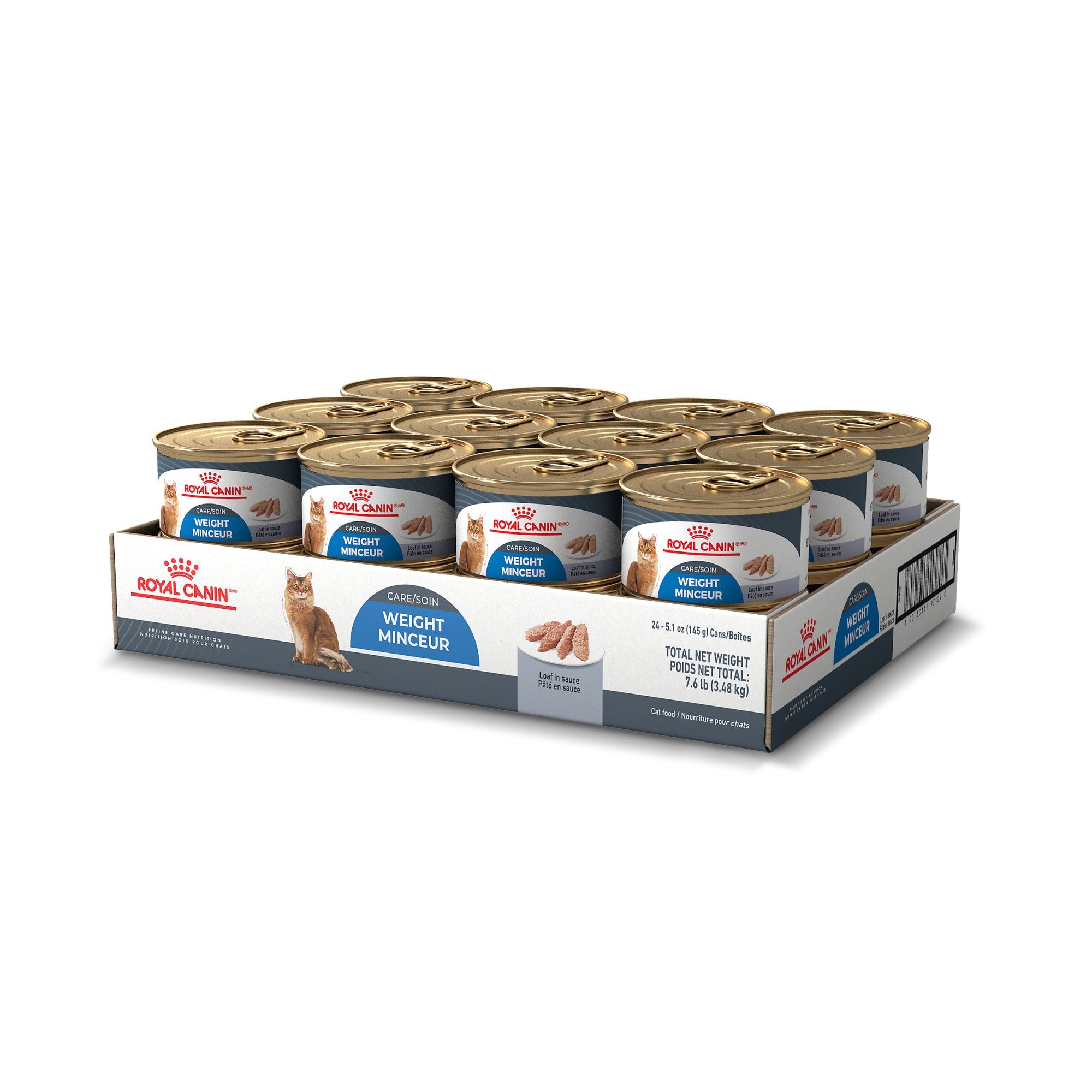 Royal Canin Canned Cat Food Adult Weight Care Loaf In Sauce