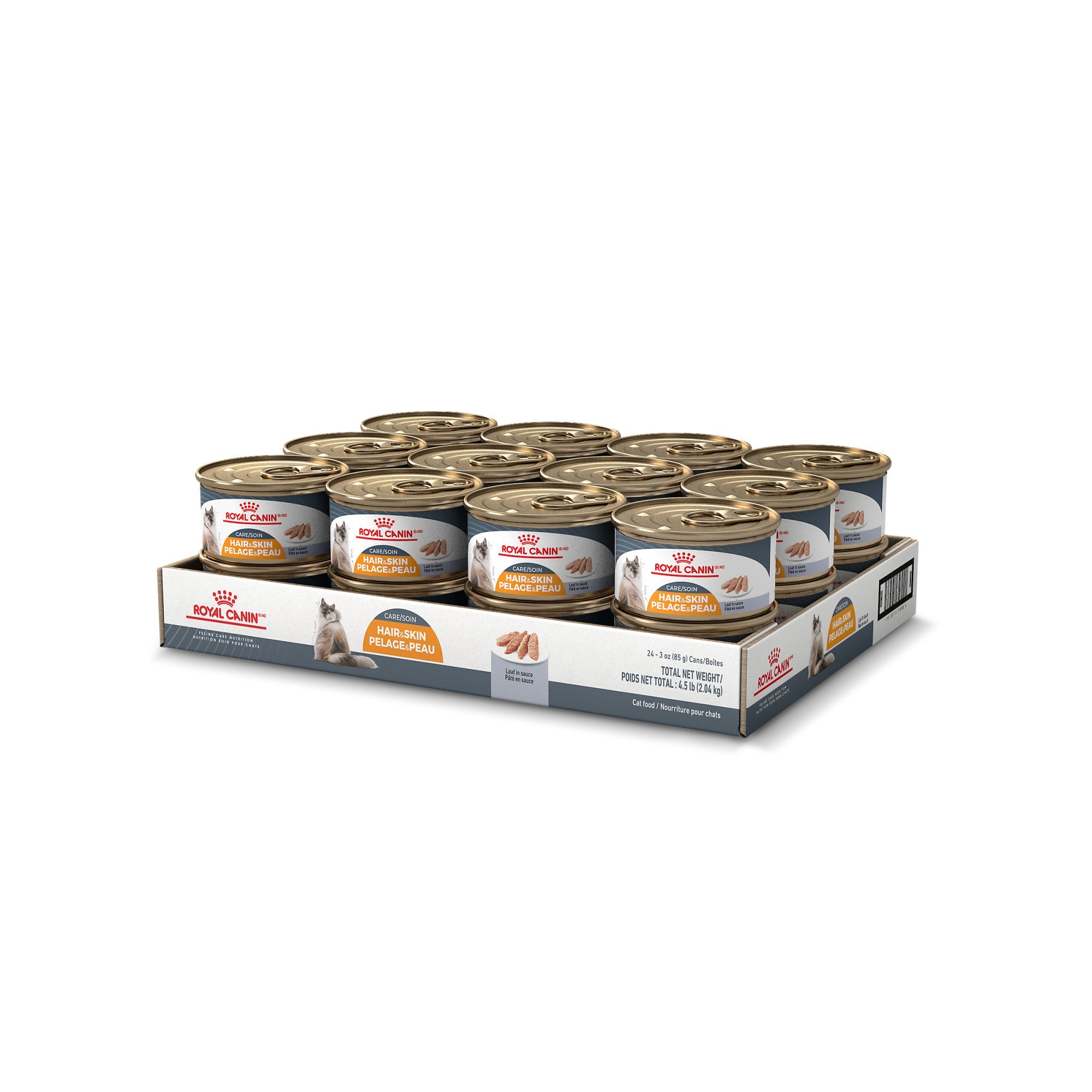 Royal Canin® Feline Care Nutrition™ Hair & Skin Care Loaf In Sauce Canned Cat Food