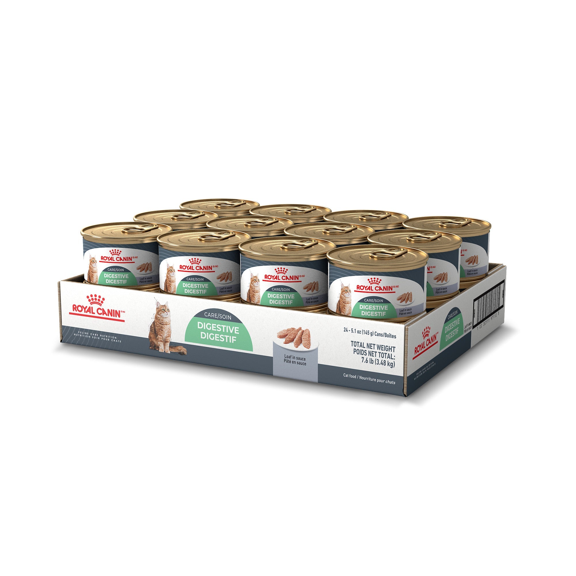 Royal Canin Canned Cat Food Digest Sensitive Loaf In Sauce