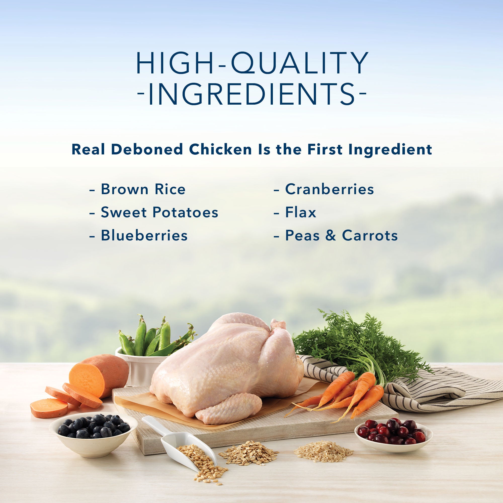 Blue Buffalo Tastefuls Natural Chicken Adult 7+ Dry Cat Food - Image 2 - Blue Buffalo - PetMax Canada