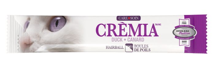 Oven Baked Cremia Lickable Grain Free Hairball Duck Tubes