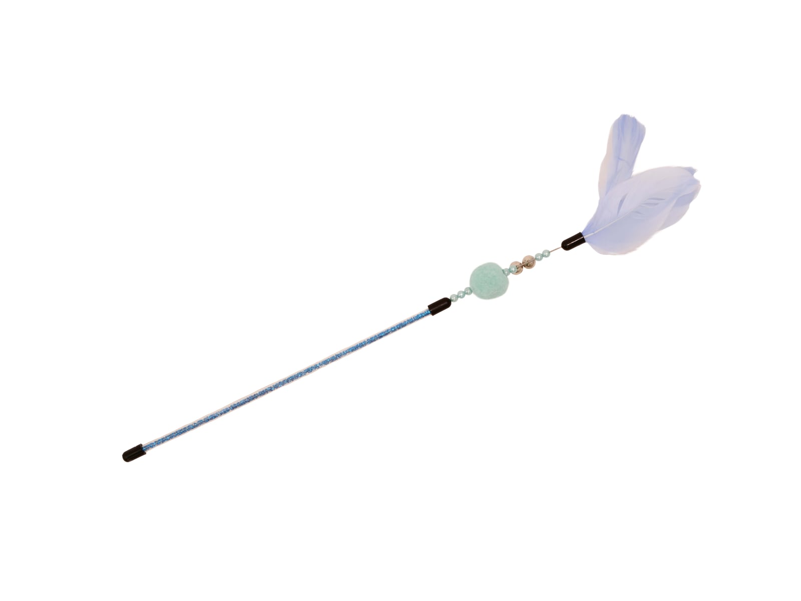 Bud-Z Cat Wand Toy Feather Duster Cotton Candy