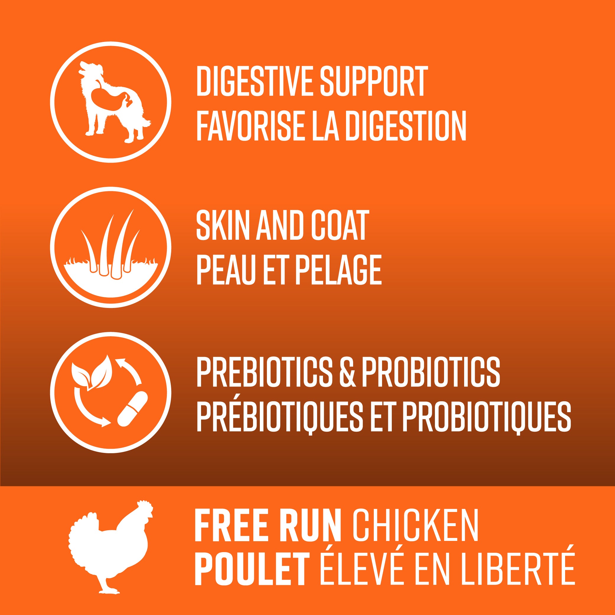 Poulet élevé en liberté sans céréales Lifetime Dog