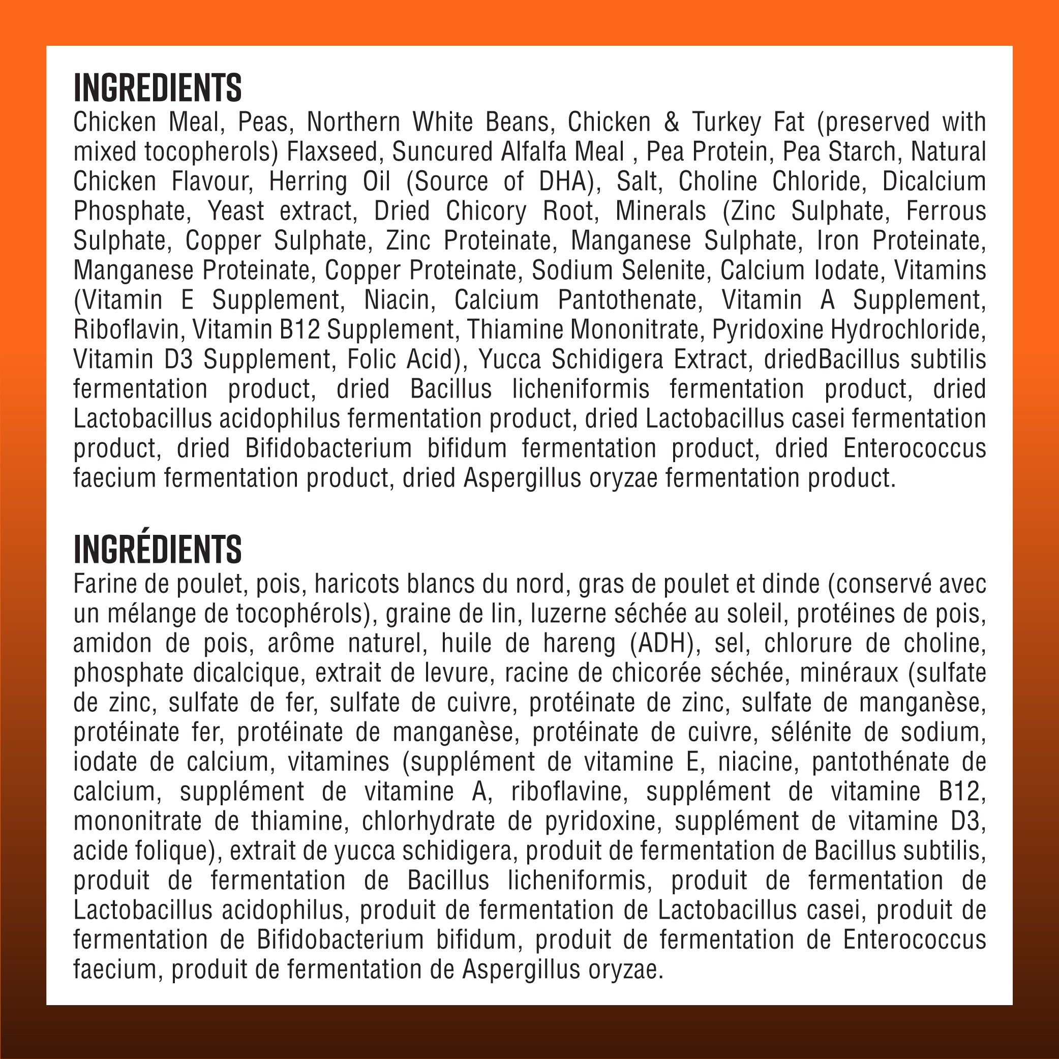 Poulet élevé en liberté sans céréales Lifetime Dog