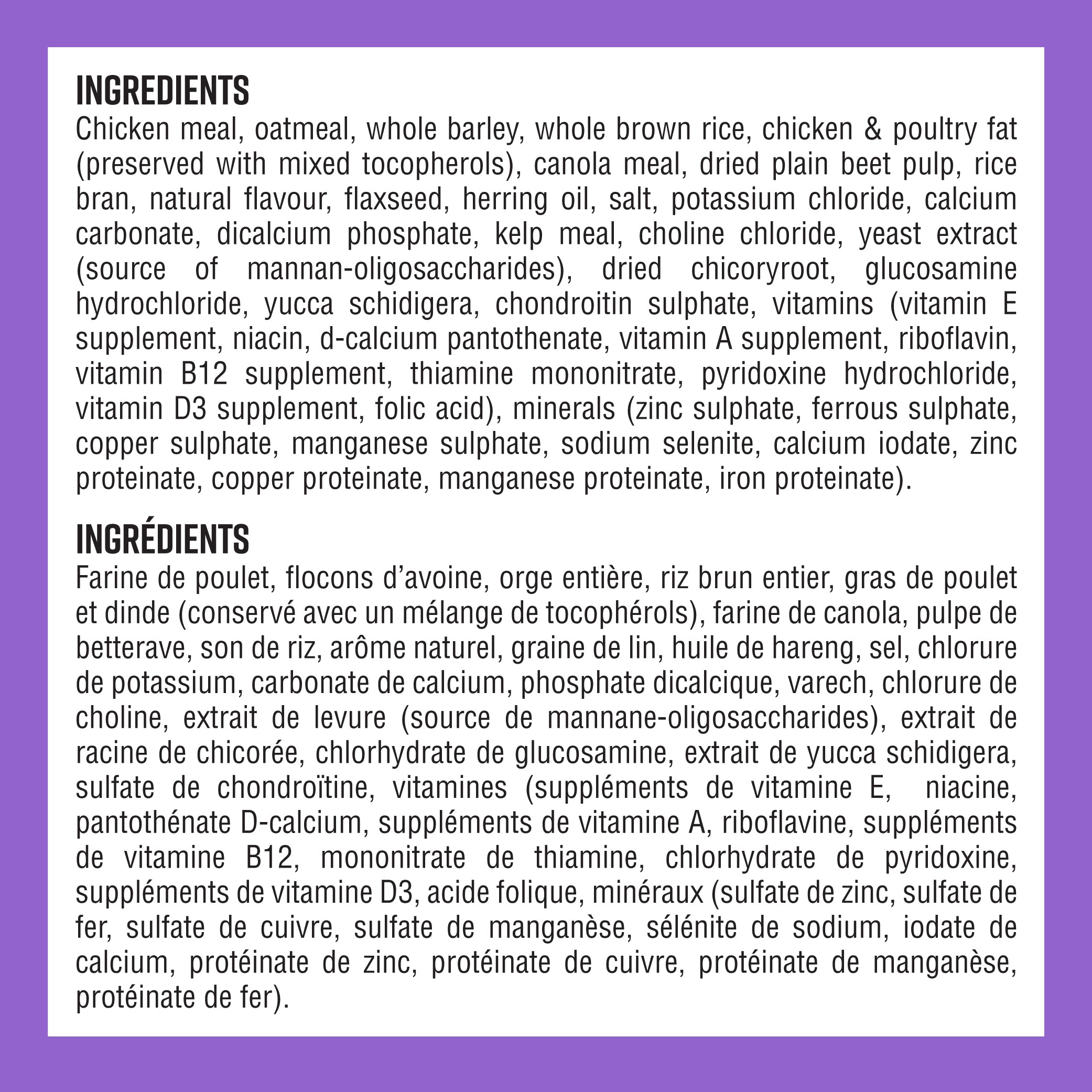 Lifetime All Life Stages Nourriture pour chien Grande race Poulet 11,4 kg