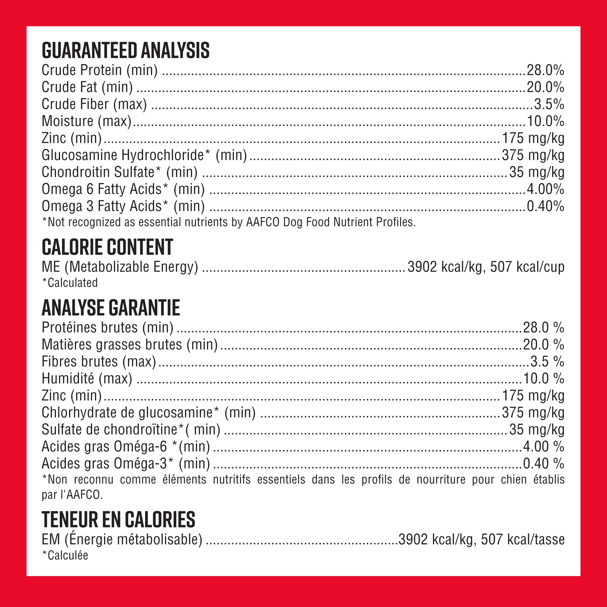 Nourriture pour chiens Lifetime All Life Stages Chiot et performance