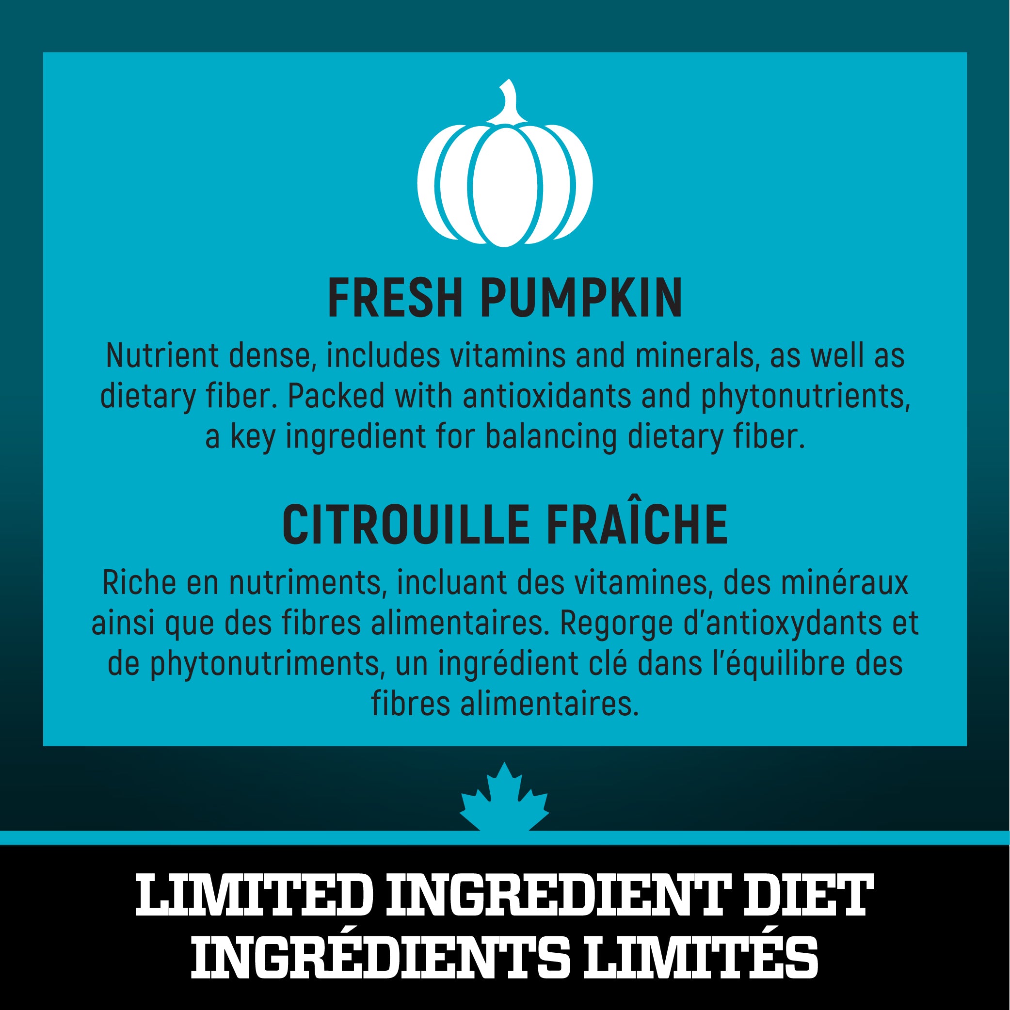 Wholesome Blend Dog Food Large Breed Mobility Care Salmon and Pumpkin Recipe