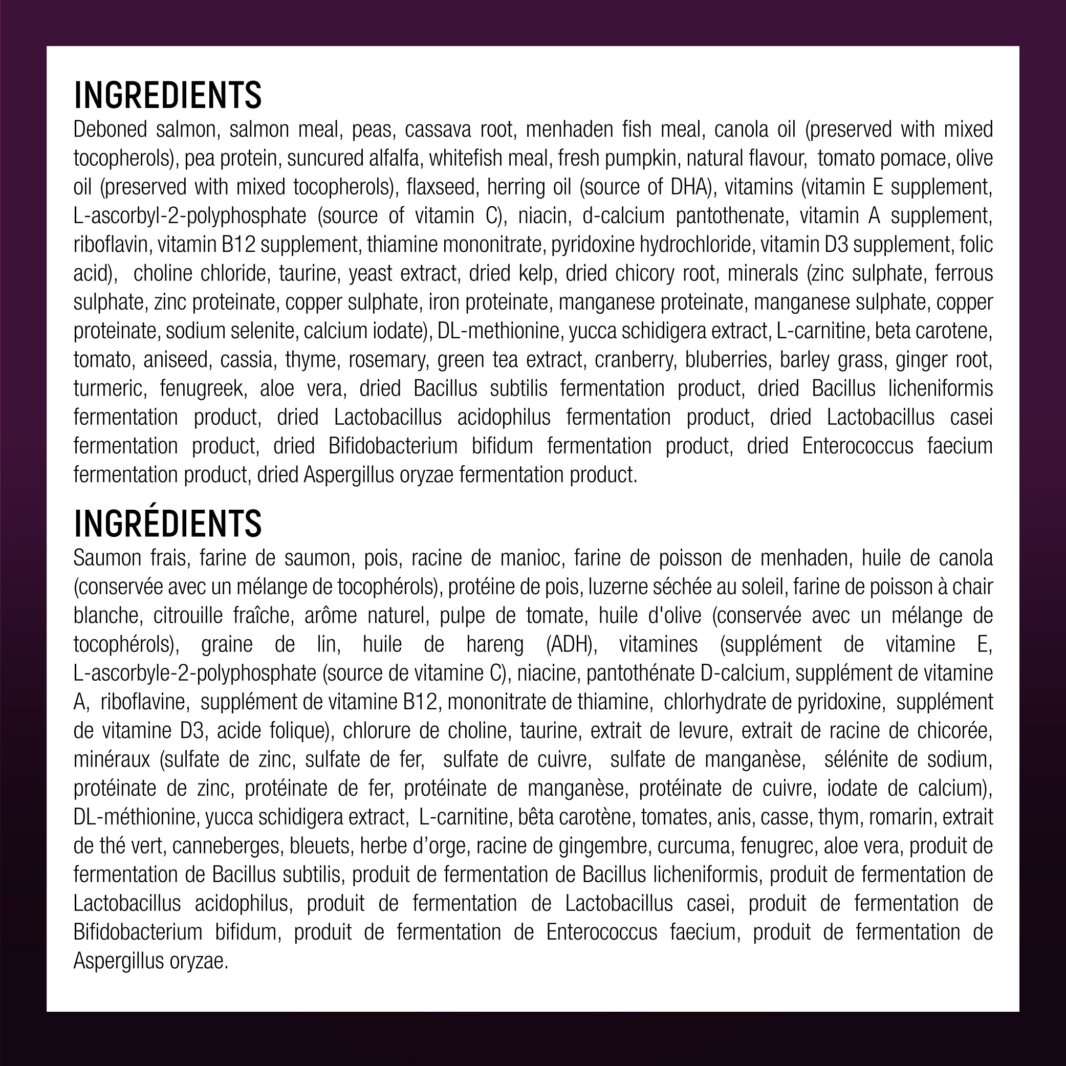 Wholesome Blend Dog Food Skin & Coat Care Salmon & Pumpkin Recipe