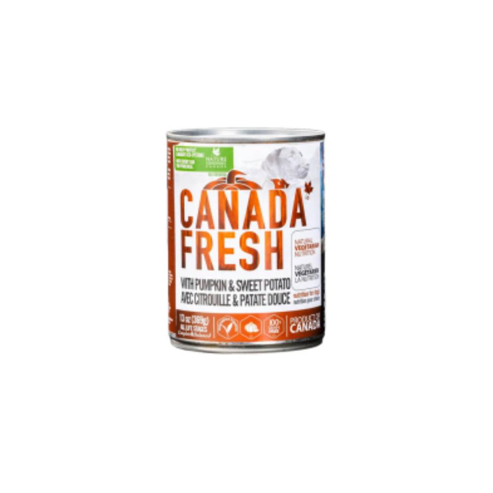 Canada Fresh Pumpkin & Sweet Potato Vegetarian Canned Dog Food - Canned Dog Food - Canada Fresh - PetMax Canada