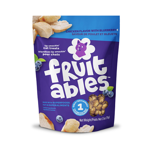 Fruitables Cat Treat Chicken & Blueberry