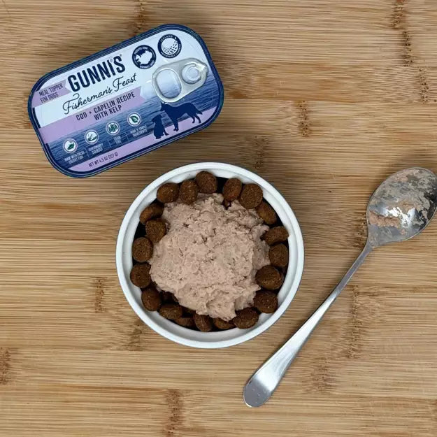 Gunni's Pet Cod & Capelin Recipe With Kelp Food Topper For Dogs
