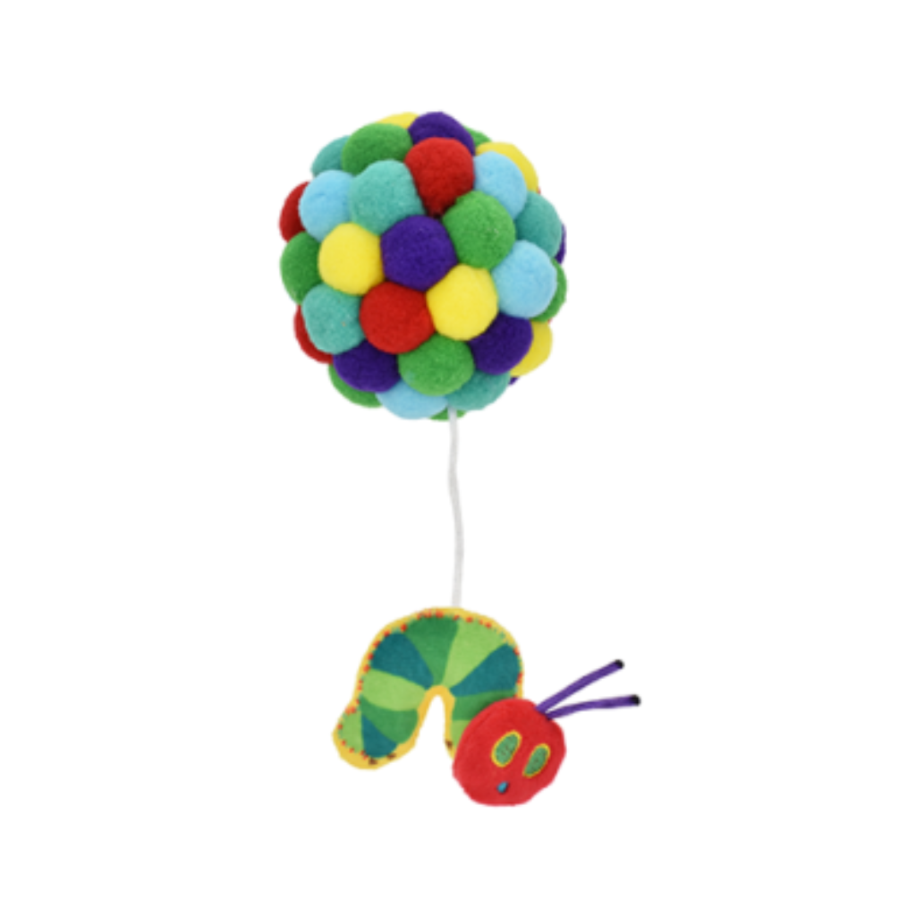 Multipet The Very Hungry Caterpillar Pompom Ball & Caterpillar Catnip Cat Toy - Cat Toys - Multipet - PetMax Canada