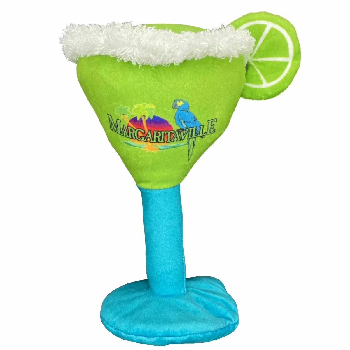 Multipet Margaritaville Margarita Glass Plush Dog Toy - Dog Toy - Multipet - PetMax Canada