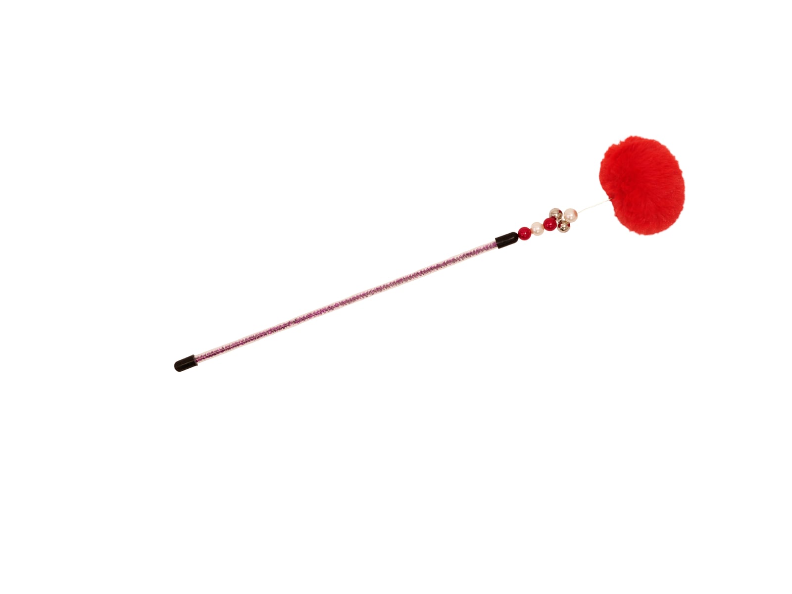 Bud-Z Cat Wand Toy Feather Duster Cardinal