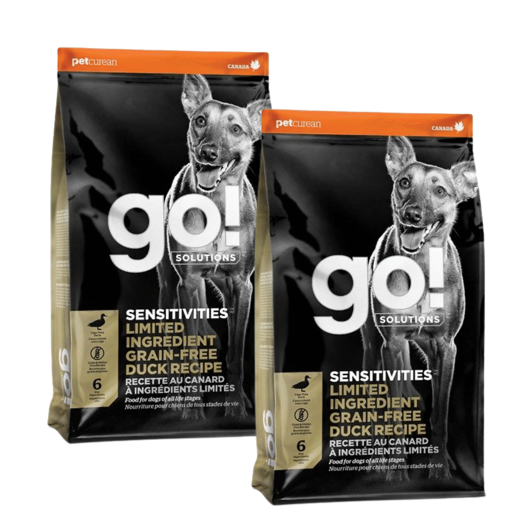 Go! Sensitivities Limited Ingredient Grain Free Duck recipe for dogs
