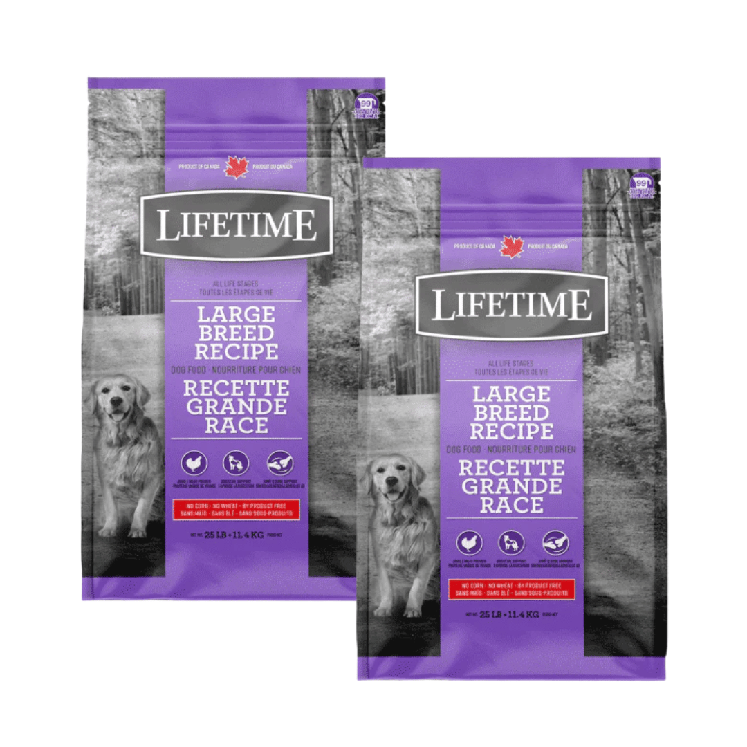 Lifetime All Life Stages Nourriture pour chien Grande race Poulet 11,4 kg