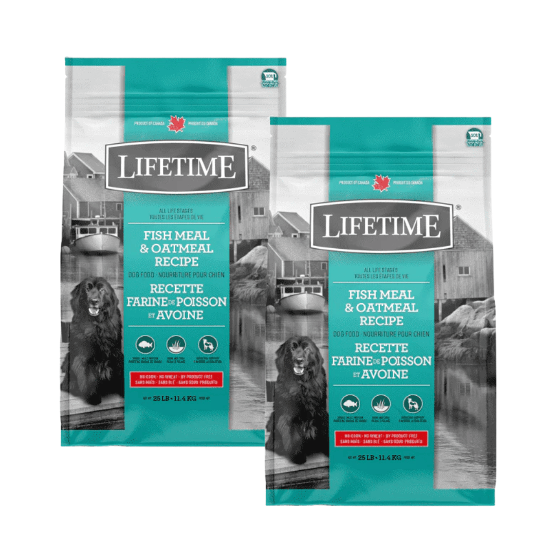 Lifetime All Life Stages Dog Food Fish & Oatmeal