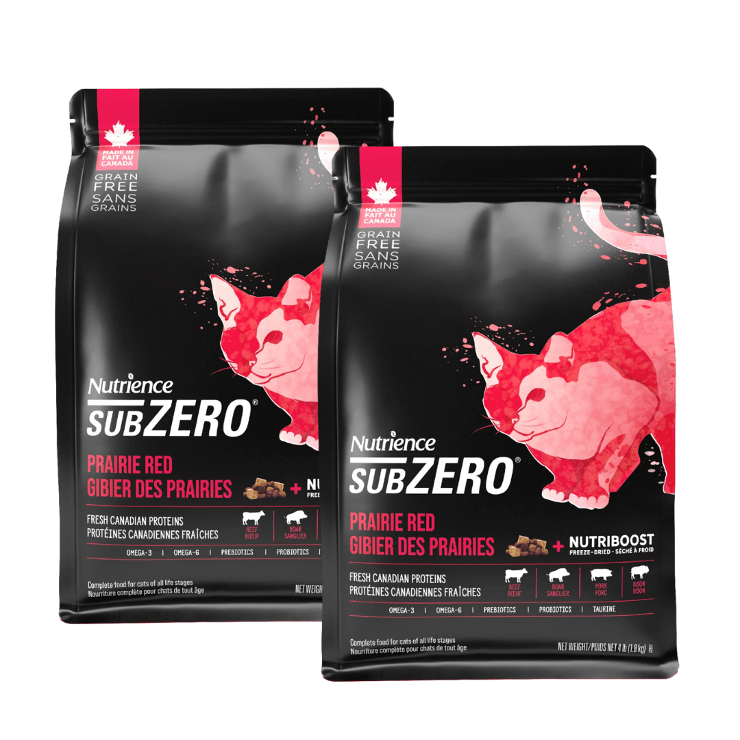 Nourriture pour chats sans grains Nutrience SubZero Prairie Red