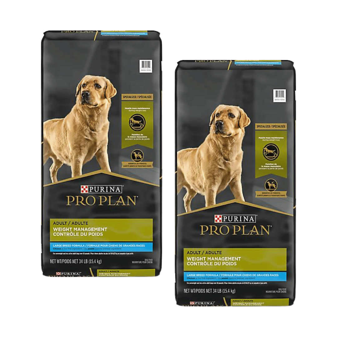 Purina Pro Plan Grandes races Gestion du poids Nourriture pour chiens Formule poulet et riz