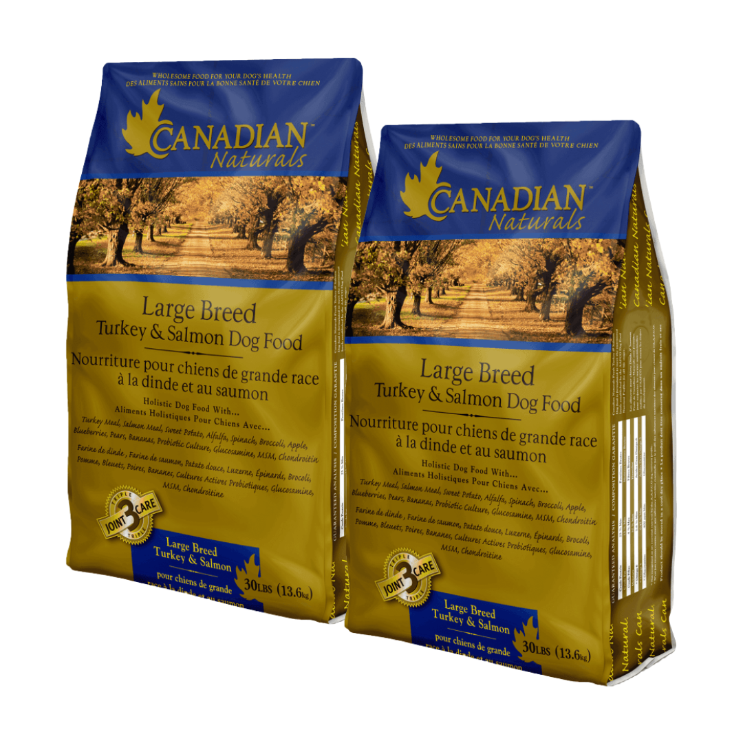 Canadian Naturals Large Breed Turkey & Salmon Dog Food