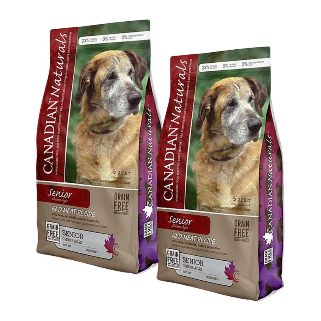 Canadian Naturals Grain Free Senior Red Meat Dog Food