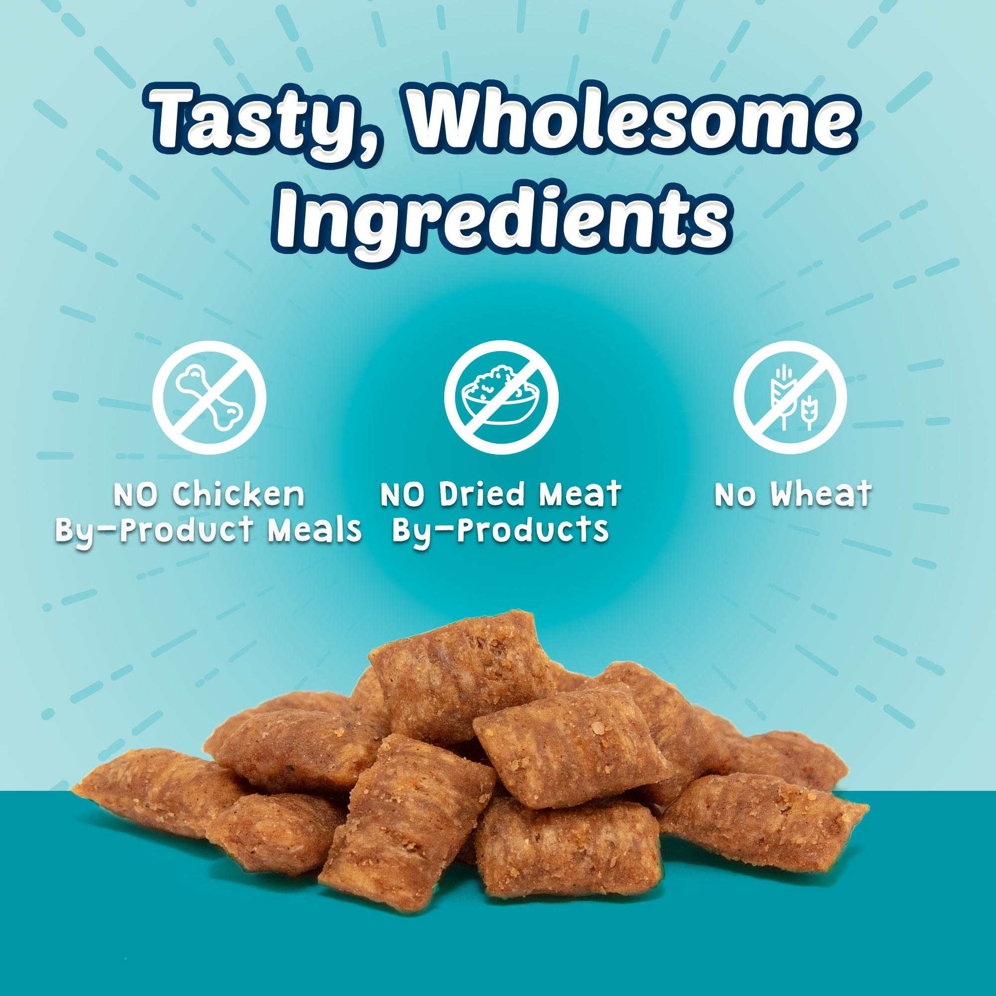 Blue Buffalo Bursts Crunchy Cat Treats Seafood Flavour - Image 5 - Blue Buffalo - PetMax Canada