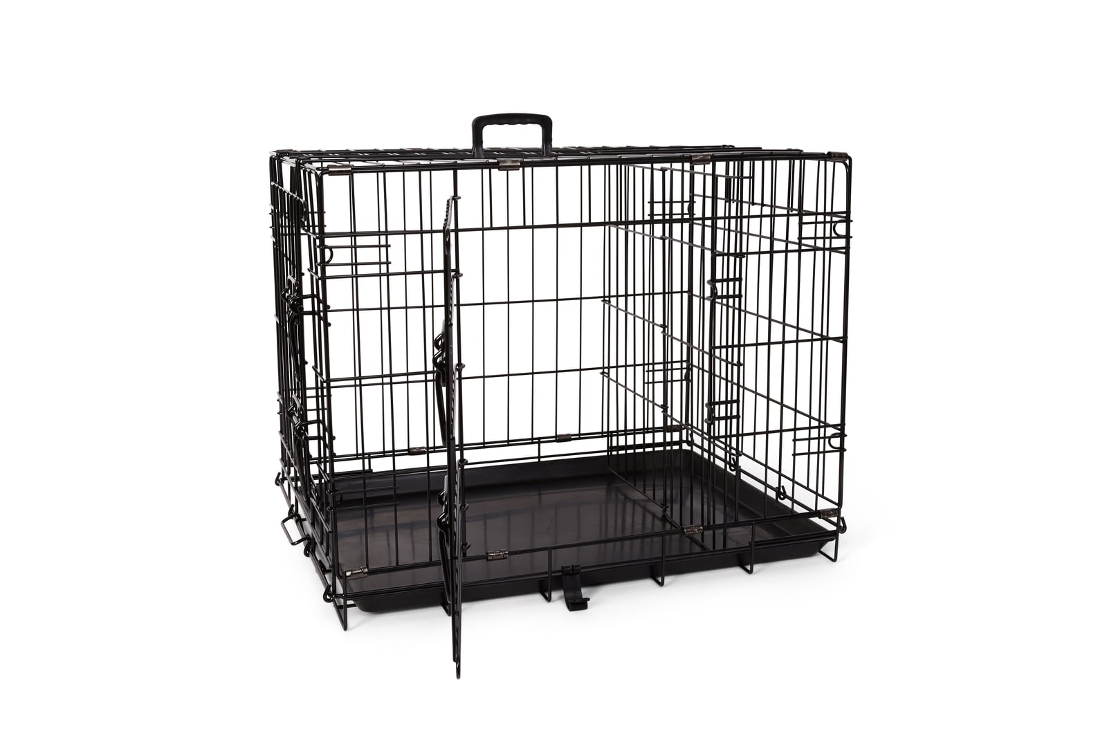 Bud'Z Deluxe Dog Crate With Double Door