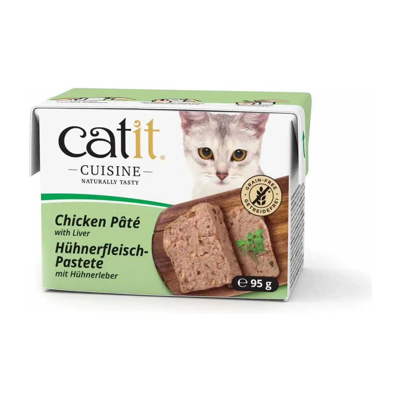 Catit Cuisine Chicken Pâté with Liver Wet Cat Food - 95g - Canned Cat Food - Catit - PetMax Canada