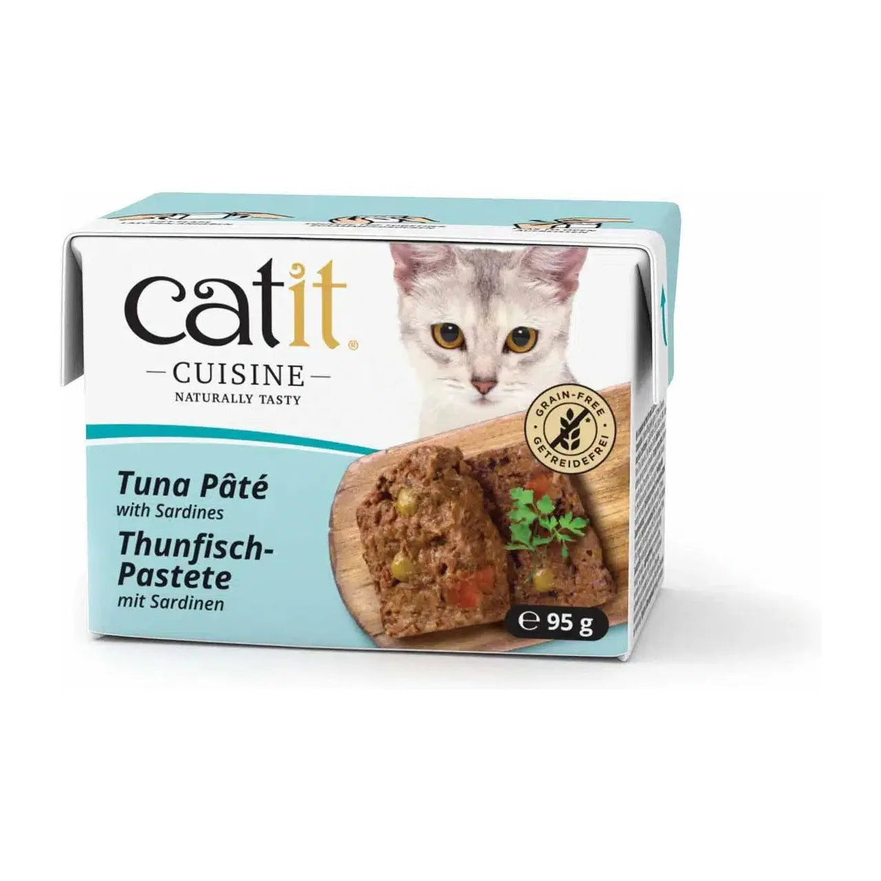 Catit Cuisine Tuna Pâté with Sardines Wet Cat Food - 95g - Canned Cat Food - Catit - PetMax Canada