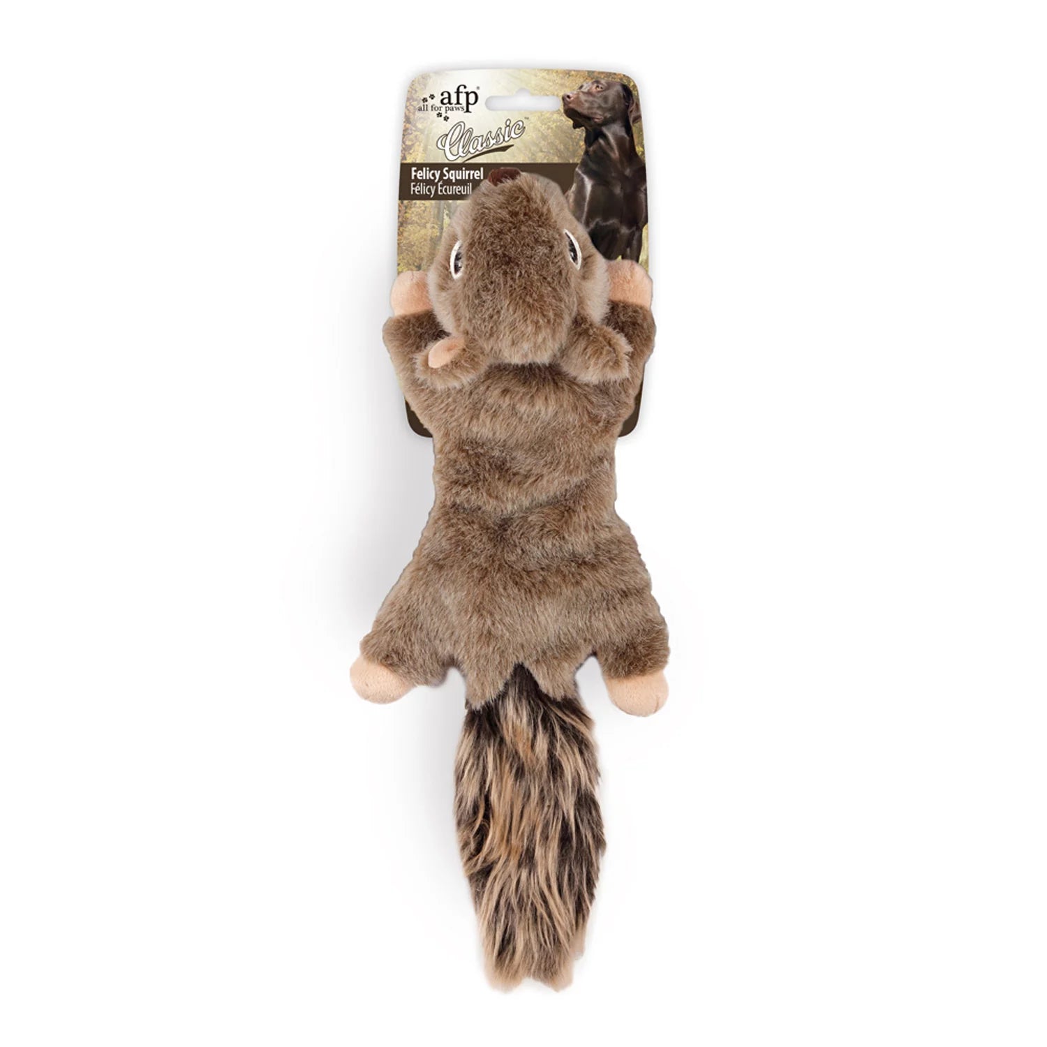 All For Paws Woodland Classic Omer Felicy Squirrel Toy