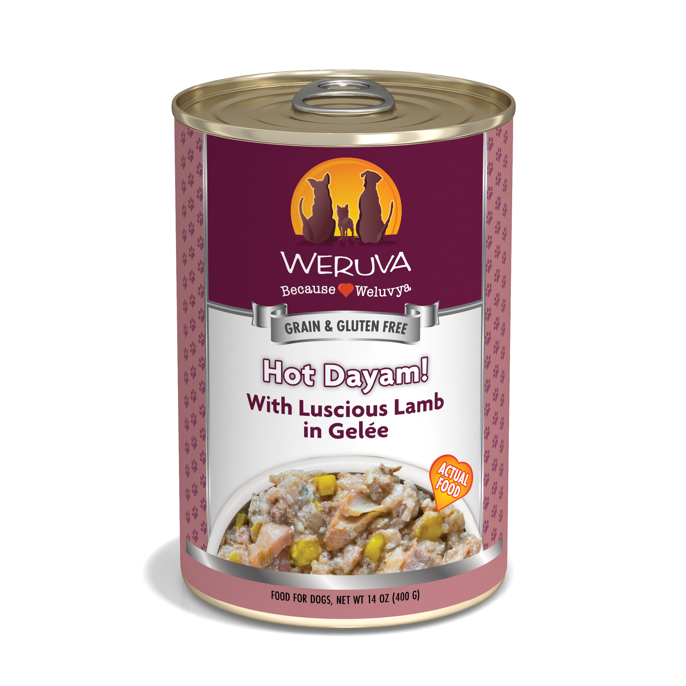 Weruva Classic Hot Dayam! with Lamb in Gelée Grain-Free Canned Dog Food - Canned Dog Food - Weruva - PetMax Canada