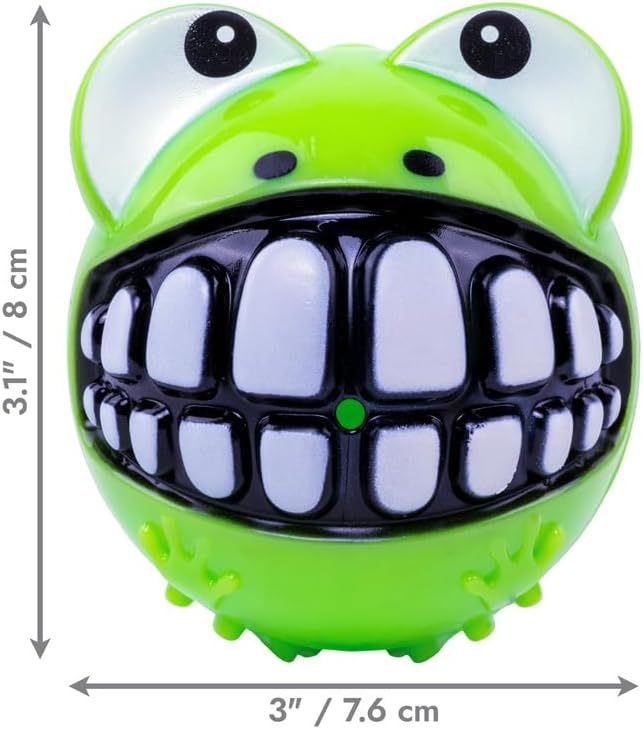 Kong Grinz Frog Dog Toy
