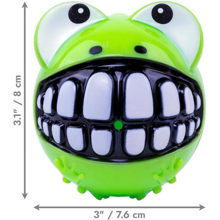 Kong Grinz Frog Dog Toy
