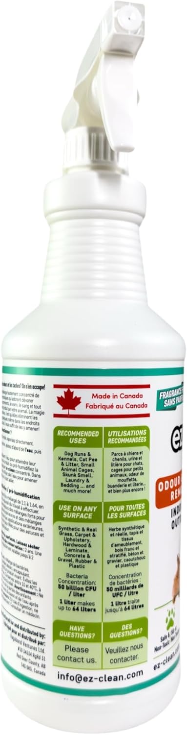 Ez-Clean Odour & Stain Remover Fragrance Free