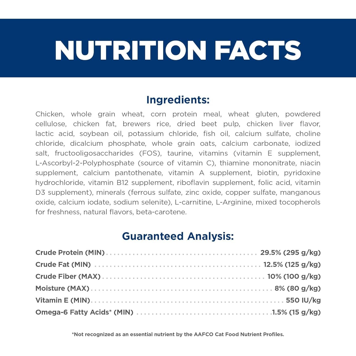 Science Diet Feline Adult Indoor 7+